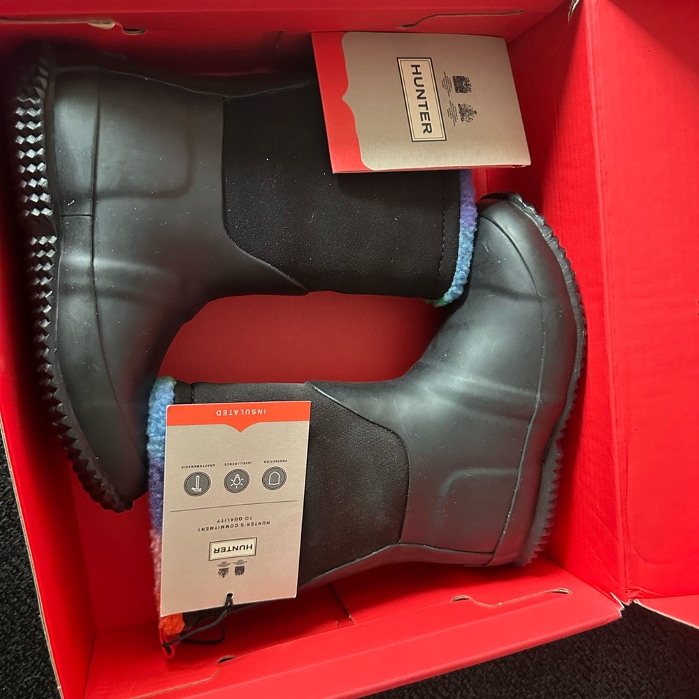 Hunter Black Rain Boots